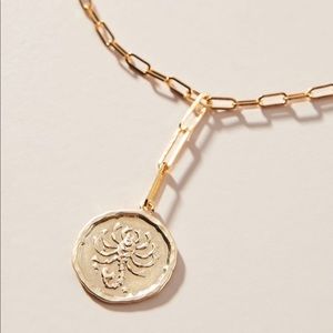 Scorpio Zodiac Necklace 